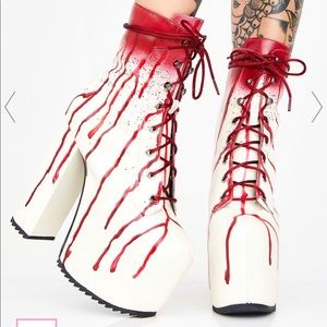 Scream Queen Platform Boots